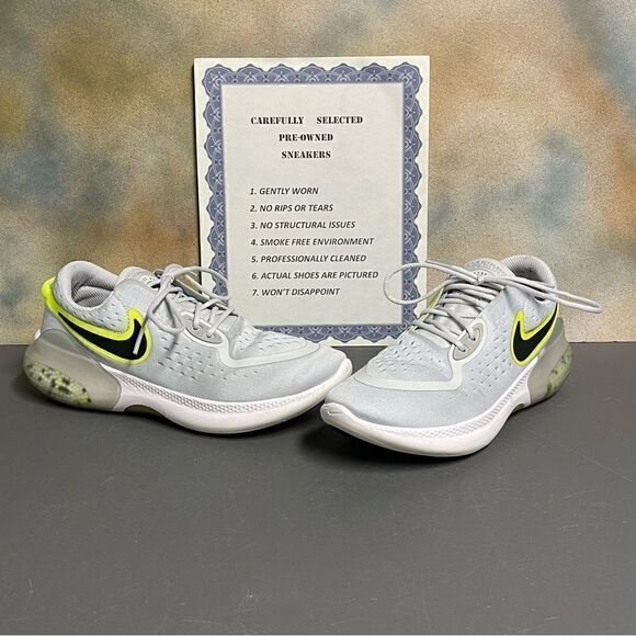 Nike Joyride Dual Run Gray / Volt Women's Running Shoes Size 7.5M - Picture 3 of 17
